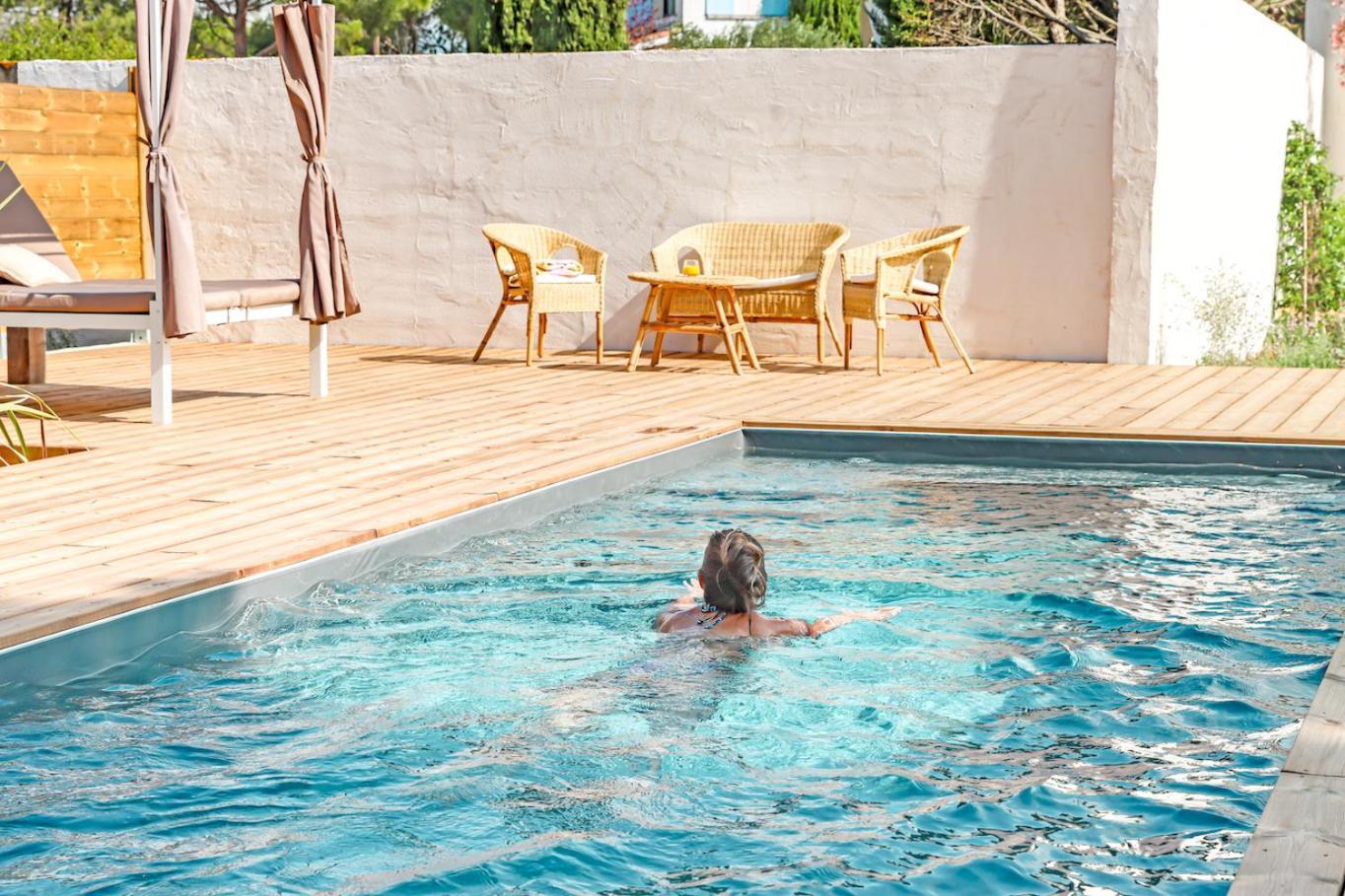 Les Gites De Laure - L'Eden Romantique, Chambres Hotes, Spa Prive, Couloir De Nage, Adults Only Malves-en-Minervois ภายนอก รูปภาพ