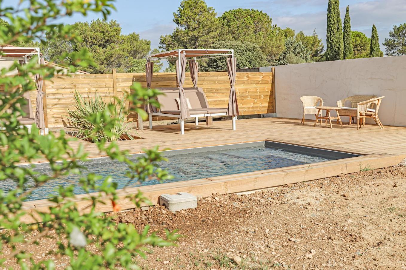 Les Gites De Laure - L'Eden Romantique, Chambres Hotes, Spa Prive, Couloir De Nage, Adults Only Malves-en-Minervois ภายนอก รูปภาพ